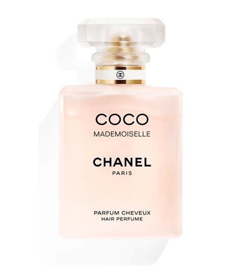 coco chanel mademoiselle hair perfume.